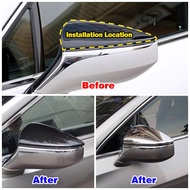 For Lexus ES ES200 ES250 ES300 ES350 2018 2022 Chrome Exterior Rearview Side Mirror Cover Trim ABS A