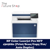 *New Model* HP Color LaserJet Pro MFP 4303fdn Printer (5HH66A) - Print/Scan/Copy/Fax/Auto Duplex/Com