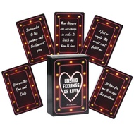 Unsaid Feelings Of Love 90Pcs Oracle Deck Card Games Tarot Deck No Manual