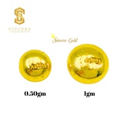 Sincere Store Emas 999.9 Gold Bean | Emas 9999