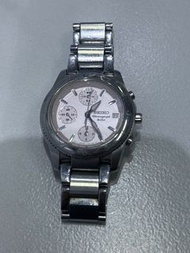 seiko 精工 女裝錶 34mm 鋼帶 women watch 精紅色