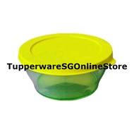 Tupperware 610ml Elegant Crystal Clear Slimline Round Bowl Container