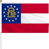 Georgia Georgia 90 * 150cm American State Flag 3 * 5FT