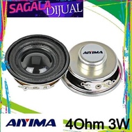 ready AIYIMA 1Pcs 40MM Speakers 4ohm 3W Full Range Frequency Stereo