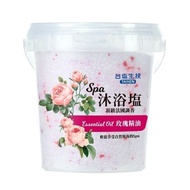 【台鹽生技】 玫瑰精油SPA沐浴鹽（900g/罐）
