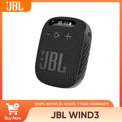 Original JBL Wind 3 FM Bluetooth Handlebar Speaker