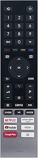 CT-95022 Replaced Remote fit for Toshiba 4K UHD Smart Android TV 43C350KP 43E350KP 50C350KP 50E350KP