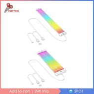 [Prettyia1] RGB Power Extension Cable RGB PC Cable Flexible Diffused RGB Extension Cable