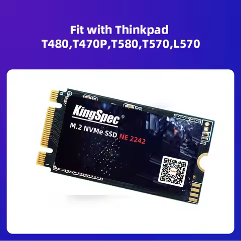 KingSpec M2 SSD 128gb NVME 2242 SSD 256gb M.2 PCIe 512gb M 2 1TB Solid State Drive hdd for Laptop De