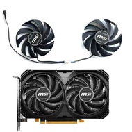New Cooler Fan 87MM 4PIN PLD09210S12SS for MSI GeForce RTX 4060 VENTUS 2X BLACK 8G OC graphics card