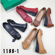 Clarks YC-1188-1 Wedge 3.5cm/Kd1188/Kd1188/Wedges Shoes/Work Shoes/Leather Office Shoes