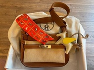 🌟🌟全新Hermes mini Jypsiere gold 金銀扣👑 送Hermes全新飛馬及Twilly （可選其他colour)