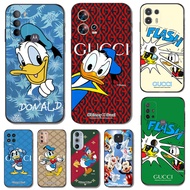 Case For Motorola Moto G 5G Plus G10 G20 G30 G100 5G One 5G Ace Phone Cover Silicone Donald Duck