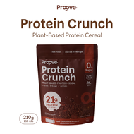 Proove Protein Crunch Plant Based ซีเรียล รสดาร์กช็อกโกแล็ต อัลมอนด์ (Dark Chocolate Almond) โปรตีนพ