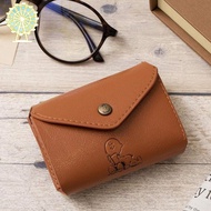 Magazine Appendix Snoopy Cartoon Retro Mini Wallet