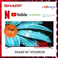 Sharp_  4K UHD Google TV - 4TC50FJ1X / 4TC55FJ1X/ 4TC65FJ1X/ 4TC75FJ1X