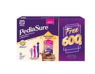 Pediasure PeptiGro System 1.8kg x2 FOC 600g - Chocolate/ Plain/ Vanilla