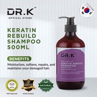DR.K Keratin Rebuild Shampoo 500ml + DR.K Keratin Rebuild Treatment 500ml
