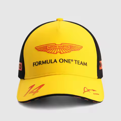 Aston Martin F1 Team Fernando Alonso Baseball Cap Men Daily Training Peaked Cap Outdoor Sports Sunsc