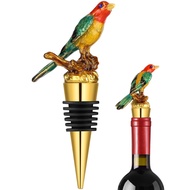 Metal Colorful Magpie Bottle Stopper Lovely Bird Wine Stoppers Champagne Saver
