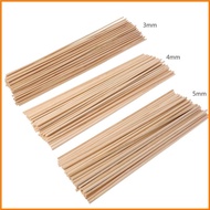 zong 50 Pieces Bamboo Sticks Garden Plant Support Stake Wood Plant Stakes  Sign Sticks for  Flower Garden Natural