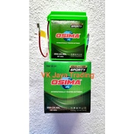 New Stock Honda C70 Yamaha Y80 RX100 Suzuki RC80 Sealed Battery 6N4-2A-4 Brand Osima 1unit
