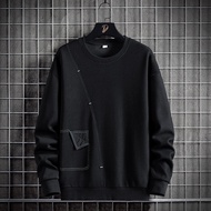 Men Sweatshirts Oversized 6XL 7XL 8XL Plus Size Hoodies Cotton Fashion Long Sleeve Streetwear Sports