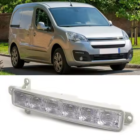 Lamp LED Fog DRL Daytime Running Light Enhanced Road Visibility For 107 108 308 MK2 9802795580 96774