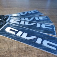 Civic 5" Acrylic Emblem