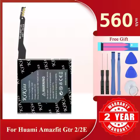 560mAh KiKiss Powerful Battery PL542524GH For Huami Amazfit GTR 2 2E GTR2 Digital Batteries