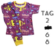 Jr Fashion Pyjamas Kids & Big Kids / Baju Tidur Jr Fashion