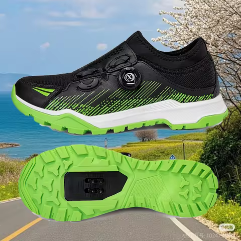 Unisex Cycling Sneaker MTB Shoes with Men Cleat Road Dirt Bike Flat Racing Women Bicycle Mountain Sp