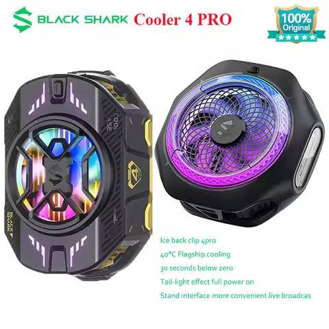 New Black Shark MAGNETIC FunCooler Cooler 4 Pro For iphone 15/ROG 7/Nubia Redmagic Xiaomi SAMSUNG hu