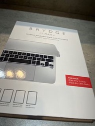 I pad pro 11吋專用BRYDGE MAX+鋁合金藍芽鍵盤/多工觸控