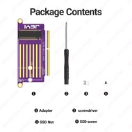 JEYI M.2 NVME SSD Convert Adapter for SSD MacBook Pro 2016-2017 A1708 – Connector 22 + 34 Points