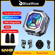 BlueWow HL01 Semiconductor Portable Mobile Phone Cooler Mobile Phone Cooling Fan Gaming Cooler Mobil