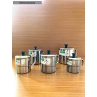 Stainless Steel Mug / Mug Set / Mug With Cover / Horse Steel Mug / Koleh Bertutup / Koleh Stainless 