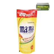 Mama Lemon Gold Dishwashing Liquid Lemon Refill 600ml