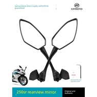 Lc135 125zr carbon Genuine Original Factory 250SR Rearview Mirror Spring Breeze Motorcycle CF250-6-6