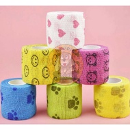 Pet Cohesive Wound Bandage Dog Cat Recovery