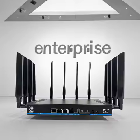 Wholesale Price Lasting Enterprise Office Home Router WiFi7 Tri-Band 2.4G/5.8G/6GHz 19000Mbps 5g Mod
