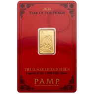 5 gram PAMP Suisse 2026 Legend of the 1,000 Mile Horse