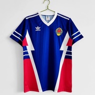 S-XXL   90-92 Yugoslavia home retro football jersey football