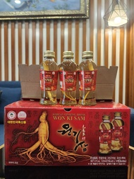 HỘP 10 CHAI NƯỚC UỐNG NHÂN SÂM WON KI SAM HÀN QUỐC 10 CHAI x 120ML NGUYÊN CỦ - SẢN PHẨM TỐT CHẤT LƯỢ
