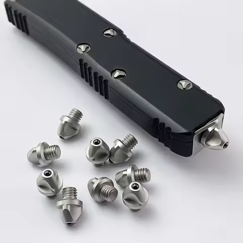 Stainless Steel Ceramic Call Material Knife Replace Part Glass Breaker Tool for Microtech Ultratech 