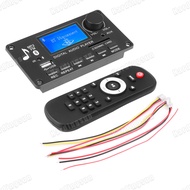 12V Car Bluetooth 5.0 MP3 Player Support USB FM TF AUX Handsfree Call Recording Audio Decoder Board Module