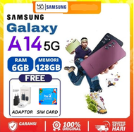 Samsung Galaxy A14 5G A13 Nfc & A12 RAM 6 GB ROM 128 GB Camera 50MP Kelengkapan Fullshet - Garansi
