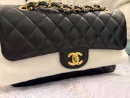 Chanel Classic Flap Bag  CF 23  Small 經典款細號手袋 23cm 牛皮 黑金