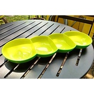 MOMO TUPSHOP - ALLEGRA SERVING TRAY 4PEAS ORIGINAL TUPPERWARE MEXICO