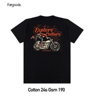 Fairgoods Kaos - Norton Ride - Hitam